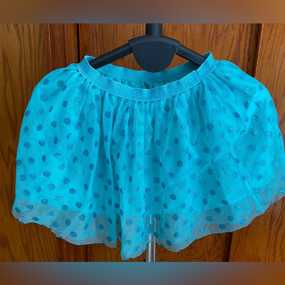 The Children's Place Blue Polka Dot Skirt